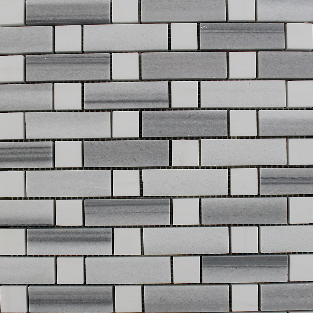 DOLOMITE WITH MARMARA GREY WEAVE.tile